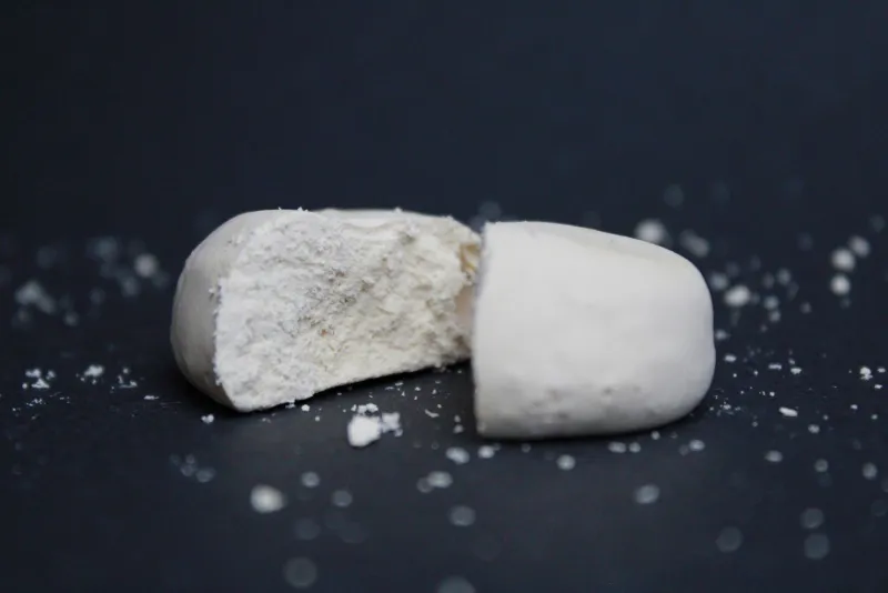 MSM supplement capsules and joint health concept