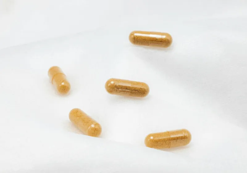 Berberine supplements and healthy foods