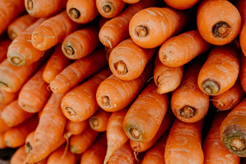 OranĆŸid toidud, mis on rikkad beetakaroteen â porgandid, maguskartul, paprika