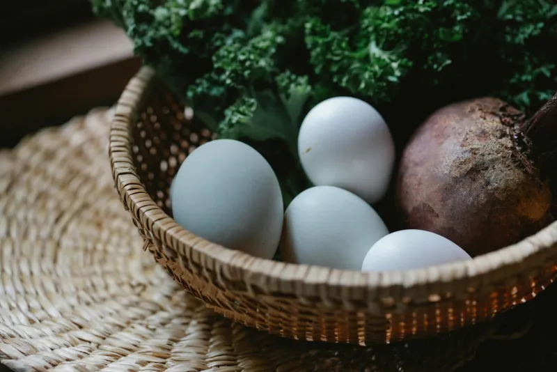 Продукты, богатые BCAA: мясо, яйца и молочные продукты