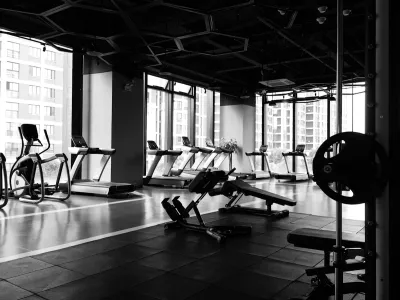 Masters athlete in their 50s training in the gym with focus on strength preservation