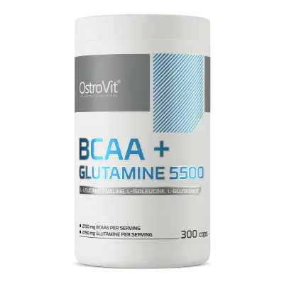 OstroVit BCAA + Glutamiin 5500 mg - 300 kapslit — Capsules - image 1 of 3