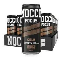 NOCCO Cola - Energiabook 330ml — Cola — Liquid view 2