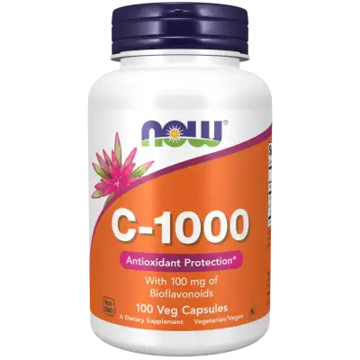 NOW C-1000 koos bioflavonoididega - 100 taimset kapslit — Capsules - image 1 of 2