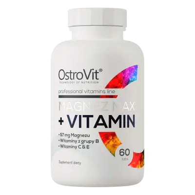 OstroVit Magneesium MAX + Vitamiin - 60 tabletti — Tabs - image 1 of 3