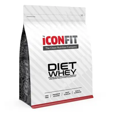 ICONFIT Diet Whey - Maasikas — Strawberry — Powder - product image