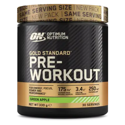 ON Gold Standard Pre Workout - Roheline õun — Green Apple — Powder - image 1 of 2