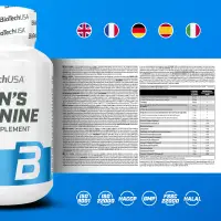 BIOTECHUSA Meeste Arginine - 90 tabletti — Tabs view 2