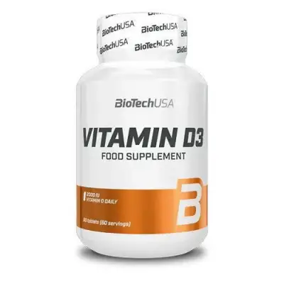 BIOTECHUSA D3-vitamiin - 60 tabletti — Tabs - image 1 of 2