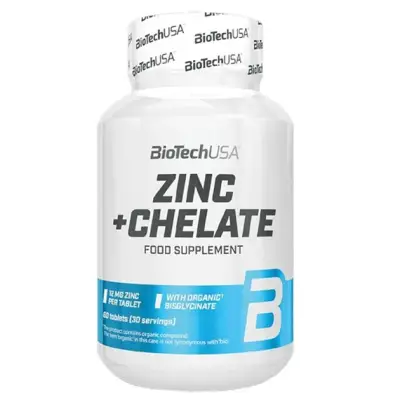 BIOTECHUSA Tsink + Chelate - 60 tabletti — Tabs - image 1 of 2