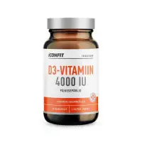 ICONFIT Softgel D3-Vitamin 4000 IU 90caps