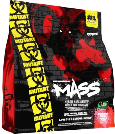 Mutant Mass - Maasikas-banaan — Strawberry Banana — Powder - image 1 of 2