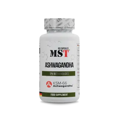 MST Ashwagandha KSM66 - 60 kapslit — Capsules - image 1 of 5