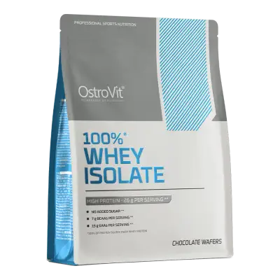 OstroVit 100% Whey Isolate - Šokolaadivahvlid — Chocolate Wafers — Powder - image 1 of 2
