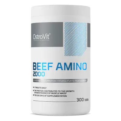 OstroVit Beef Amino 2000mg - 300 Tablets — Tabs - image 1 of 3