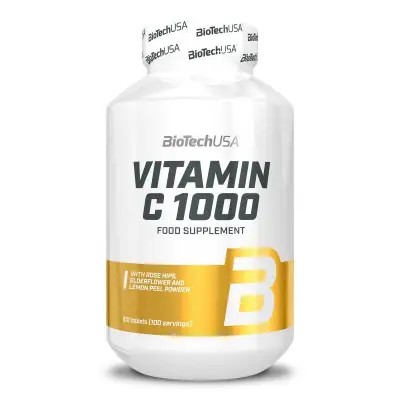 BIOTECHUSA Vitamin C 1000mg - 100 Tablets — Tabs - image 1 of 2