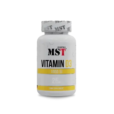 MST D3 1000 IU - 100 Softgels — Capsules - image 1 of 4