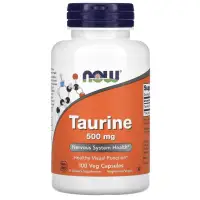 NOW Taurine 500mg 100 veg caps