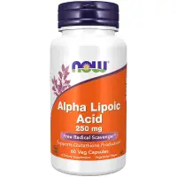 NOW Alpha Lipoic Acid 250mg - 60 Veg Caps — Capsules view 1
