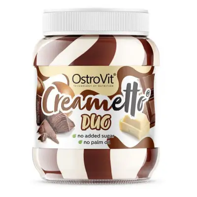 OstroVit Creametto Duo - Maapähklivõi ja Šokolaad — Peanut Butter — Spread - image 1 of 2