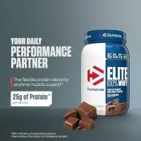 Dymatize Elite Whey - Chocolate — Chocolate — Powder view 2