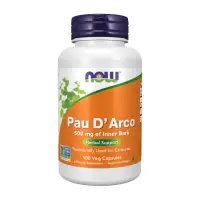 NOW Pau D’Arco 500 mg - 100 Capsules — Capsules view 1