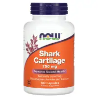 NOW Shark Cartilage 750 мг 100 капсул