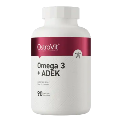 OstroVit Omega 3 + ADEK - 90 capsules — Tabs - image 1 of 3
