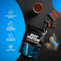BIOTECHUSA Beef Protein - Strawberry — Strawberry — Powder view 2