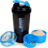 Portable Protein Shaker blue TM — Accessory view 1