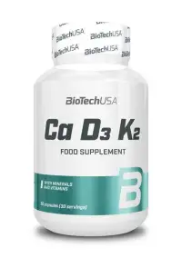 BIOTECHUSA Ca-D3-K2 - 90 Capsules — Capsules view 1