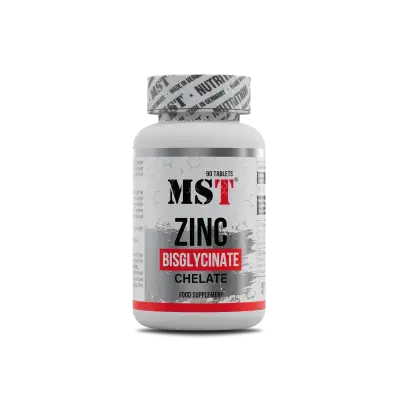 MST Zinc Chelate Bisglycinate - 90 Tablets — Tabs - image 1 of 4