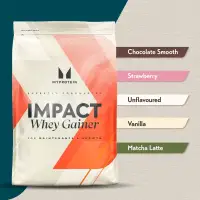 MyProtein Impact Whey Gainer - Strawberry — Strawberry — Powder view 2