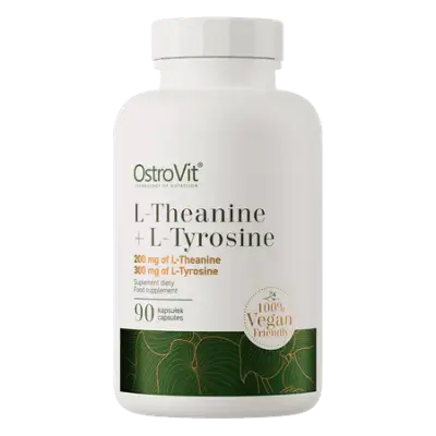 OstroVit L-Theanine + L-Tyrosine VEGE - 90 capsules — Capsules - image 1 of 2