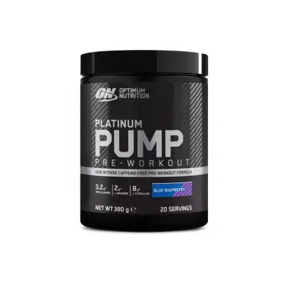 Optimum Nutrition Platinum Pump - Blue Raspberry — Blue Raspberry — Powder - image 1 of 2