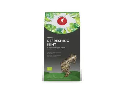 J.M. Organic Refreshing Mint Leaf Tea - 100g — Piparmunt — Powder - product image