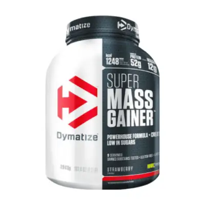 Dymatize Super Mass Gainer - Maasikas — Strawberry — Powder - image 1 of 2