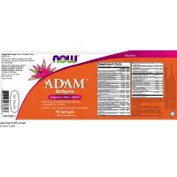 NOW Adam Male Multivitamin - 90 Capsules — Capsules view 2