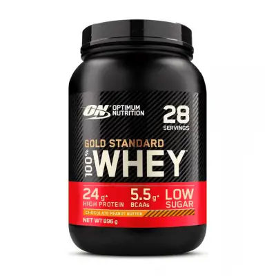 Optimum Nutrition Gold Standard 100% Whey - Chocolate Peanut Butter — Chocolate Peanut Butter — Powder - image 1 of 2