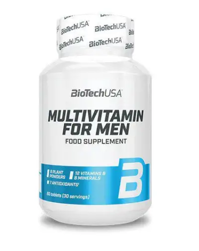 BIOTECHUSA Multivitamin for Men 60 Tablets — Tabs - image 1 of 2