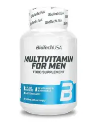 BIOTECHUSA Multivitamin for Men 60 Tablets — Tabs view 1
