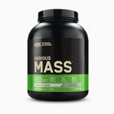 Optimum Nutrition Serious Mass - Küpsised ja kreem — Cookies And Cream — Powder - image 1 of 2
