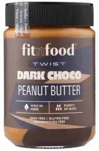 Fit n Food Twist - Chocolate Peanut Butter — Chocolate Peanut Butter — Spread view 1