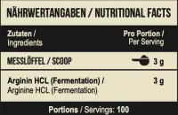 MST Arginine HCL - Unflavored — Unflavored — Powder view 3