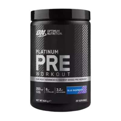 Optimum Nutrition Platinum Pre-workout - Sinine Vaarikas — Blue Raspberry — Powder - image 1 of 2