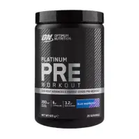 Optimum Nutrition Platinum Pre-workout - Sinine Vaarikas — Blue Raspberry — Powder view 1