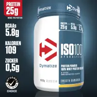 Dymatize ISO 100 - Banaan — Banana — Powder view 2