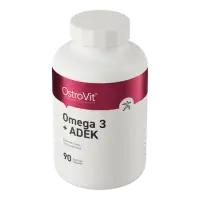 OstroVit Omega 3 + ADEK - 90 kapslit — Tabs view 2