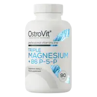 OstroVit Triple Magnesium + B6 P-5-P 90caps
