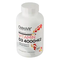 OstroVit D3 4000 IU + K2 - 100 tabletti — Tabs view 2